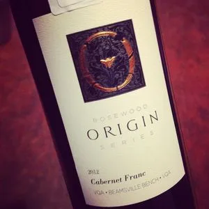 Rosewood Estates Winery Origin Series Cabernet Franc Beamsville Bench 2012_300