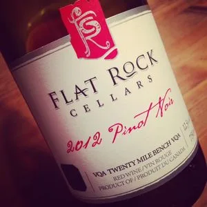 Flat Rock Cellars Pinot Noir Twenty Mile Bench 2012