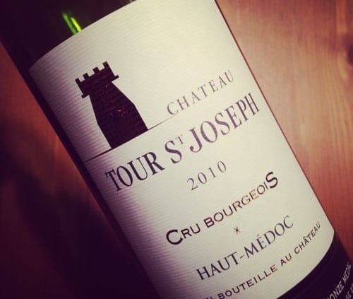 Château Tour Saint-Joseph Cru Bourgeois Haut-Médoc 2010