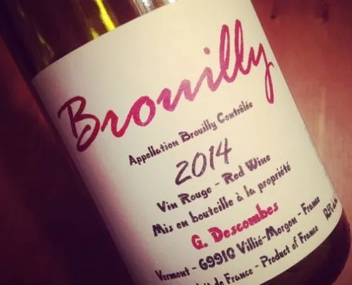 Georges Descombes Brouilly 2014