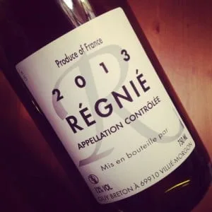 Guy Breton Régnié 2013
