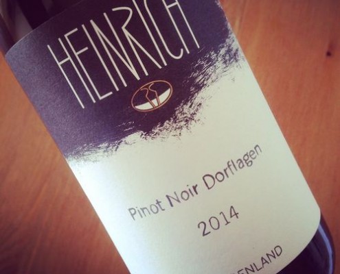 Heinrich Pinot Noir Dorflagen Burgenland 2014
