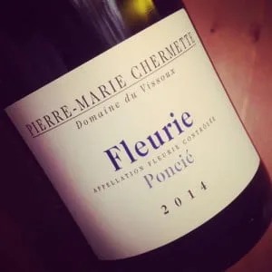 Pierre-Marie Chermette Fleurie Poncié 2014