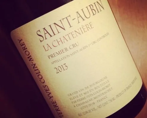 Pierre-Yves Colin-Morey Saint-Aubin 1er Cru La Chatenière 2013