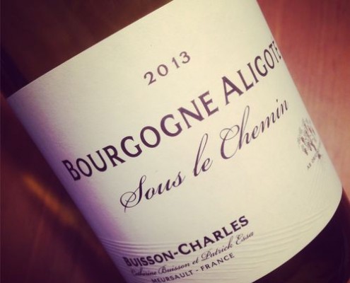 Domaine Buisson-Charles Bourgogne Aligoté Sous le Chemin 2013