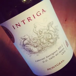 Mongras Intriga Cabernet-Sauvignon Maipo 2012