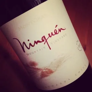 Vina Mongras Ninquen Colchagua Valley 2012