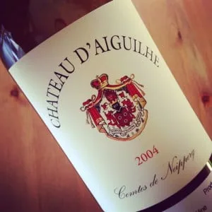 Château d'Aiguilhe Côtes de Castillon 2004