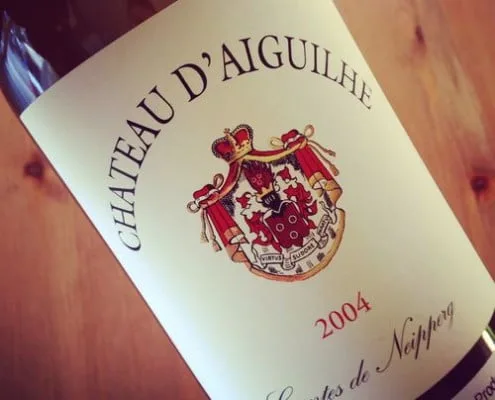 Château d'Aiguilhe Côtes de Castillon 2004