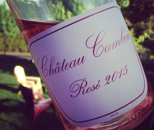 Château Cambon Beaujolais Rosé 2015