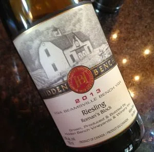 Hidden Bench Riesling Roman's Block Beamsville Bench 2013
