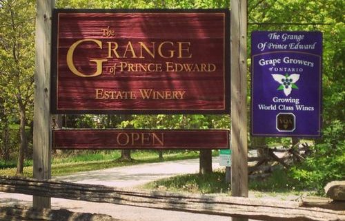 Visite à PEC mai 2016 - Grange of Prince Edward Vineyards and Estate Winery