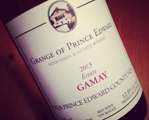 Grange of Prince Edward Estate Gamay VQA Prince Edward County 2013