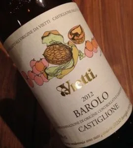 Vietti Castiglione Barolo 2012