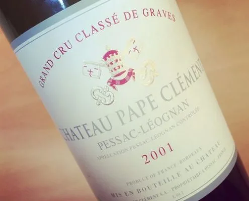 Château Pape Clément Grand Cru Classé Pessac-Léognan 2001