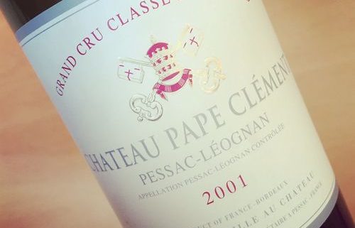Château Pape Clément Grand Cru Classé Pessac-Léognan 2001