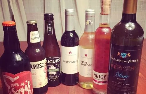 Boire local - produits du Québec