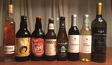 Boire local - produits du Québec