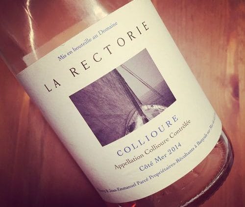 Domaine de la Rectorie Collioure Côté Mer Rosé 2014