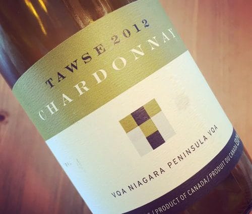 Tawse Chardonnay Niagara Peninsula VQA 2012