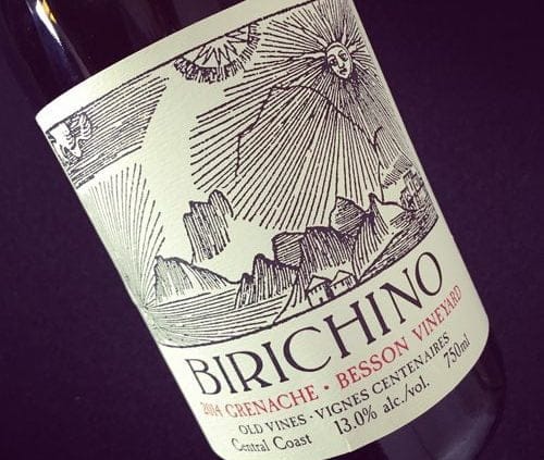 Birichino Besson Vineyard Central Coast California 2014