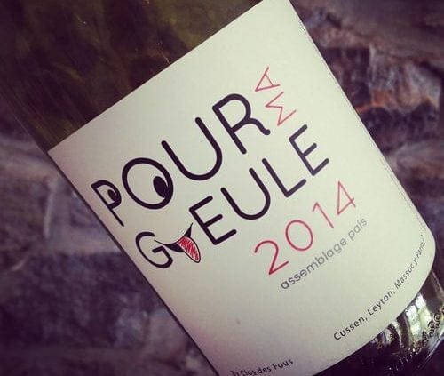 Clos des Fous Pour ma Gueule Del Sur Itata 2014