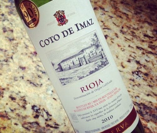 Coto de Imaz Rioja Reserva 2010