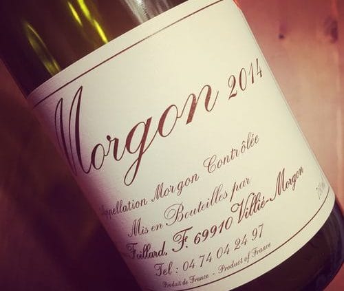 Jean Foillard Morgon 2014