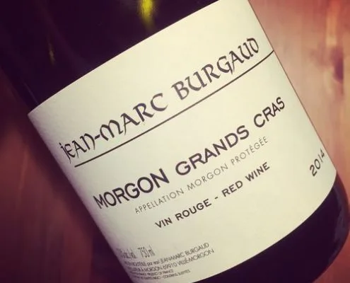 Jean-Marc Burgaud Morgon Grands Cras 2014