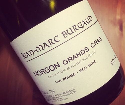 Jean-Marc Burgaud Morgon Grands Cras 2014