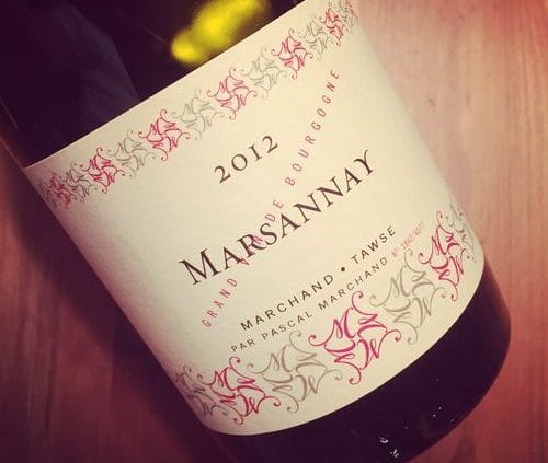 Marchand-Tawse Marsannay 2012