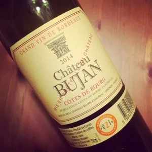 Château Bujan Côtes de Bourg 2014