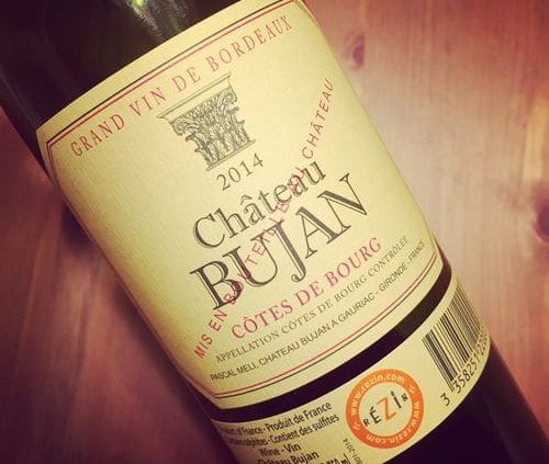 Château Bujan Côtes de Bourg 2014