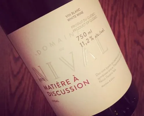 Domaine du Nival Matière à Discussion 2015