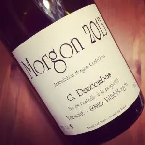 Georges Descombes Morgon Vieilles Vignes 2013