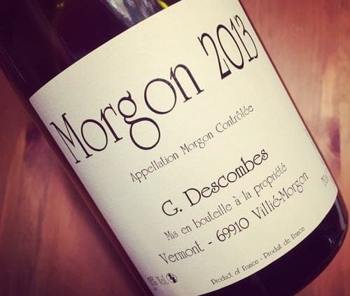 Georges Descombes Morgon Vieilles Vignes 2013