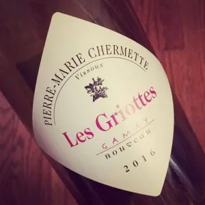 Pierre-Marie Chermette Gamay Nouveau Les Griottes 2016