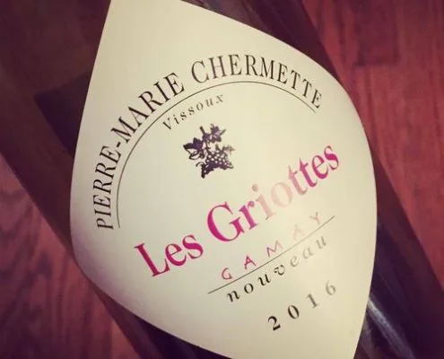 Pierre-Marie Chermette Gamay Nouveau Les Griottes 2016
