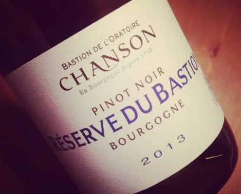 Bastion de l'Oratoire Chanson Réserve du Bastion Bourgogne 2013