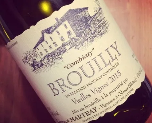 Domaine Laurent Martray Brouilly Combiaty 2015