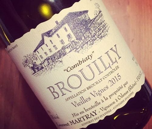 Domaine Laurent Martray Brouilly Combiaty 2015