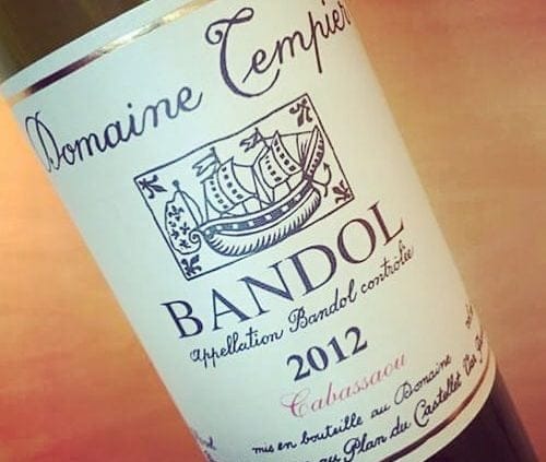 Domaine Tempier Cabassaou Bandol 2012