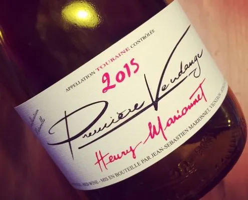 Henry Marionnet Première Vendange Touraine 2015