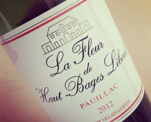 La Fleur de Haut Bages Libéral Pauillac 2012