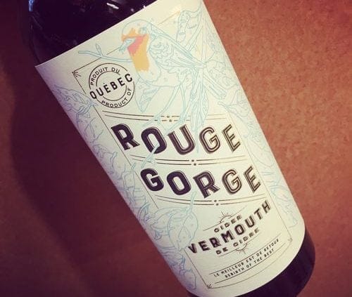 Les Vergers Lafrance Rouge Gorge Vermouth de pomme