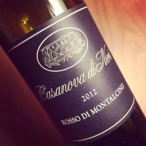 Casanova di Neri Rosso-di-Montalcino 2012