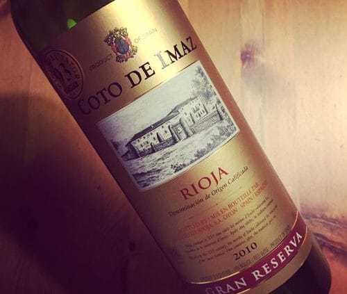 Coto de Imaz Grand Reserva Rioja 2010