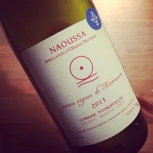 Domaine Thymiopoulos Jeunes Vignes de Xinomavro Naoussa 2015