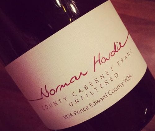 Norman Hardie County Cabernet Franc VQA Prince Edward County 2014