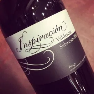 Bodegas Valdemar Inspiration Tempranillo 2011